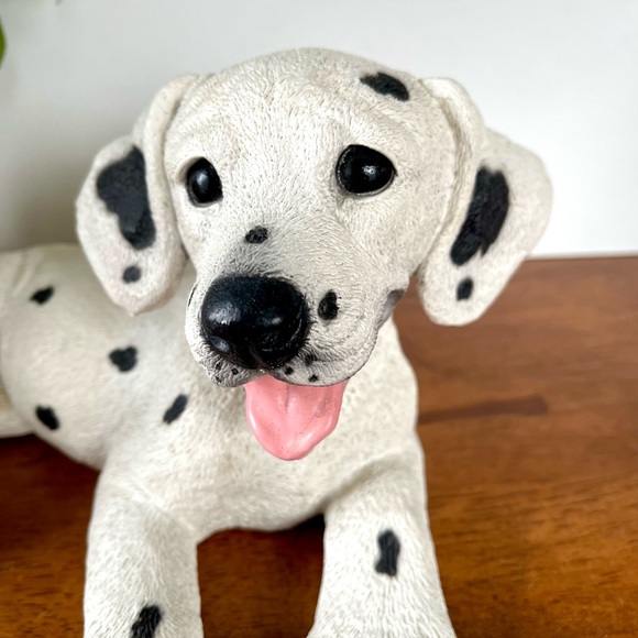 Castagna DALMATIAN Puppy Dog Made in Italy Resin Statue Vintage - Picture 7 of 10